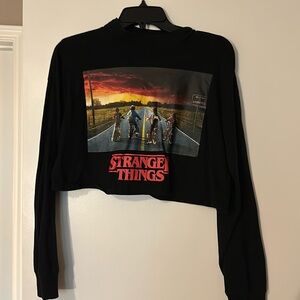 Stranger things crop top